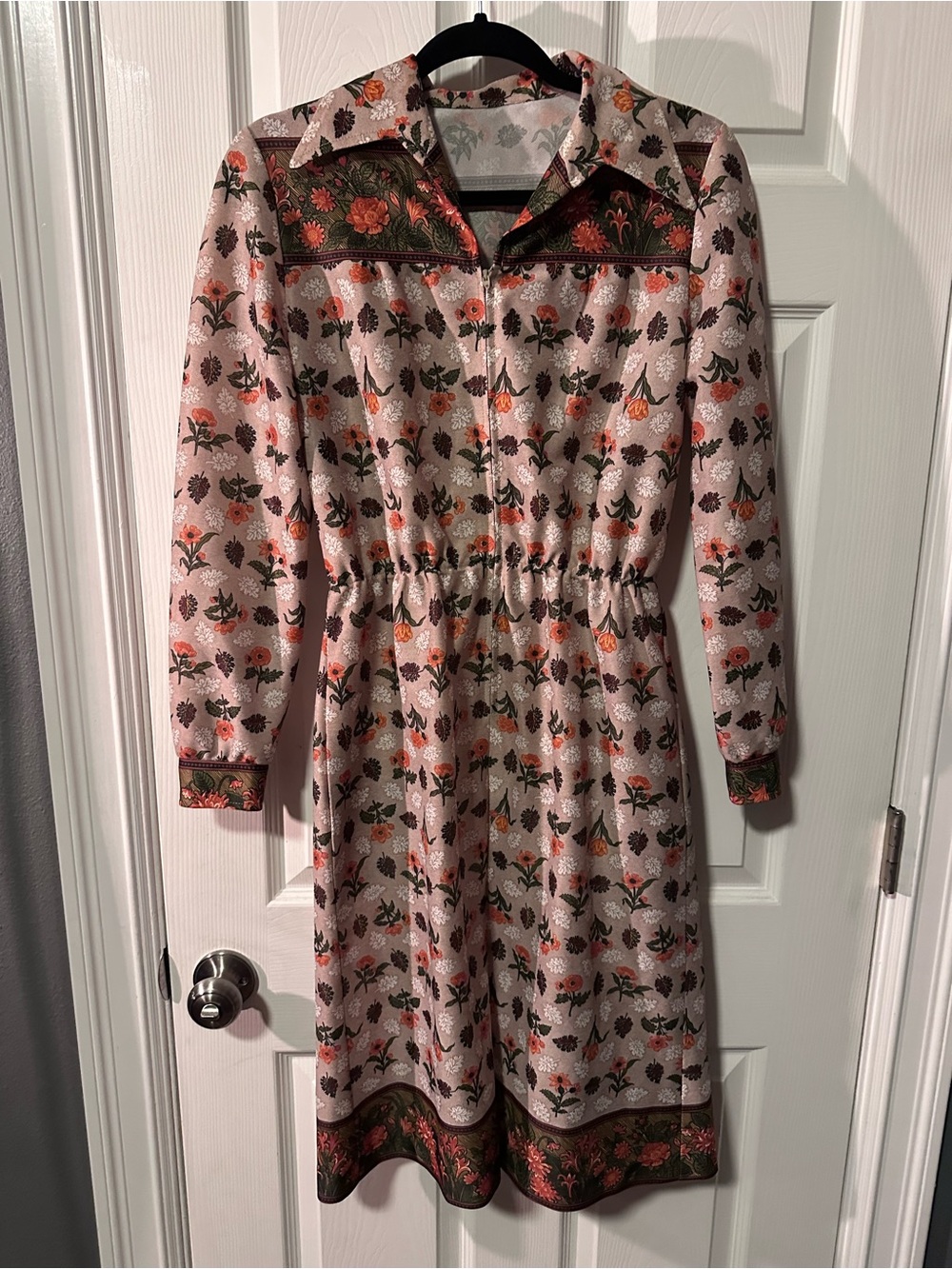Vintage 70s Floral Dress
